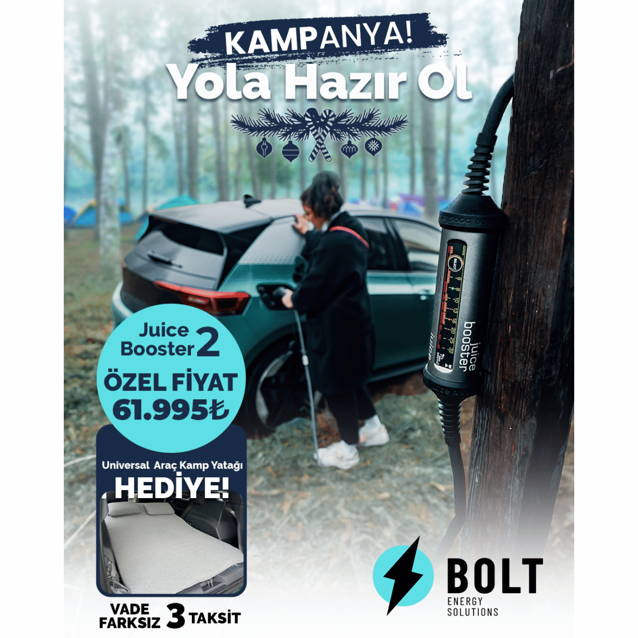 Juice Booster 2 Basic Set Taşınabilir Elektrikli Araç Şarj İstasyonu