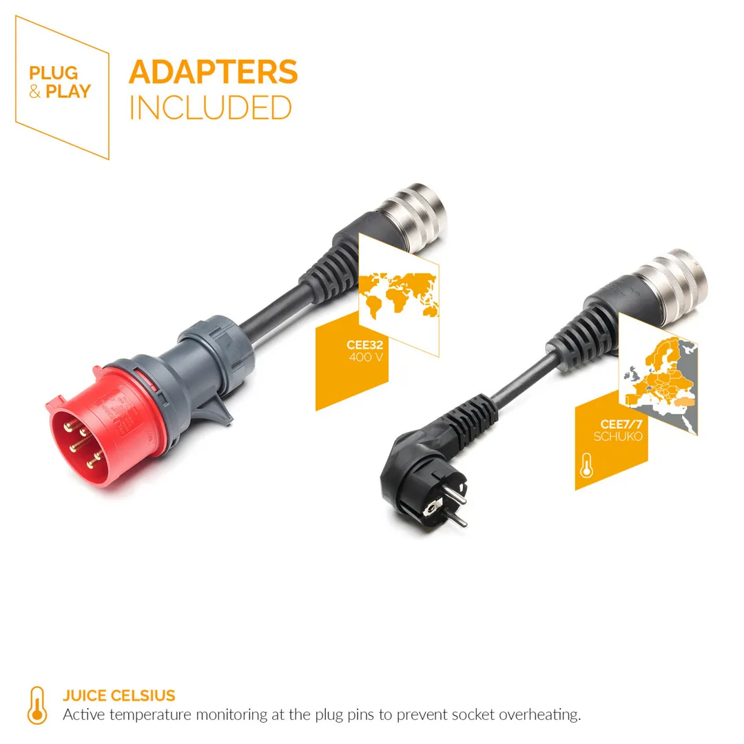 Juice Booster 2 Basic Set Taşınabilir Elektrikli Araç Şarj İstasyonu